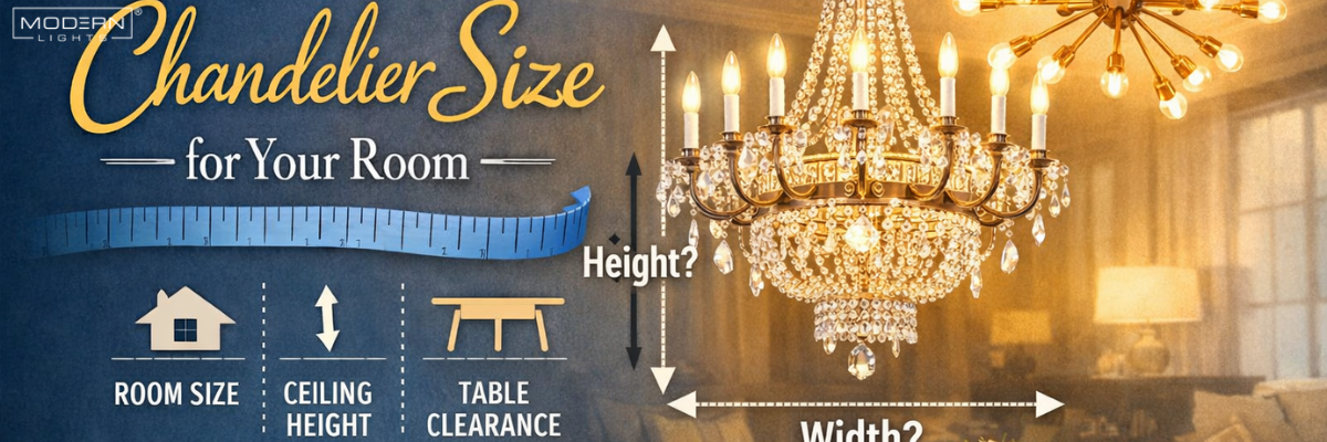How to Choose the Right Chandelier Size for Your Room?