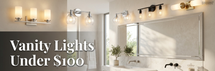 Vanity Lights Under $100
