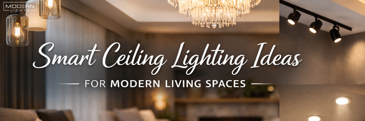 types of ceiling lights