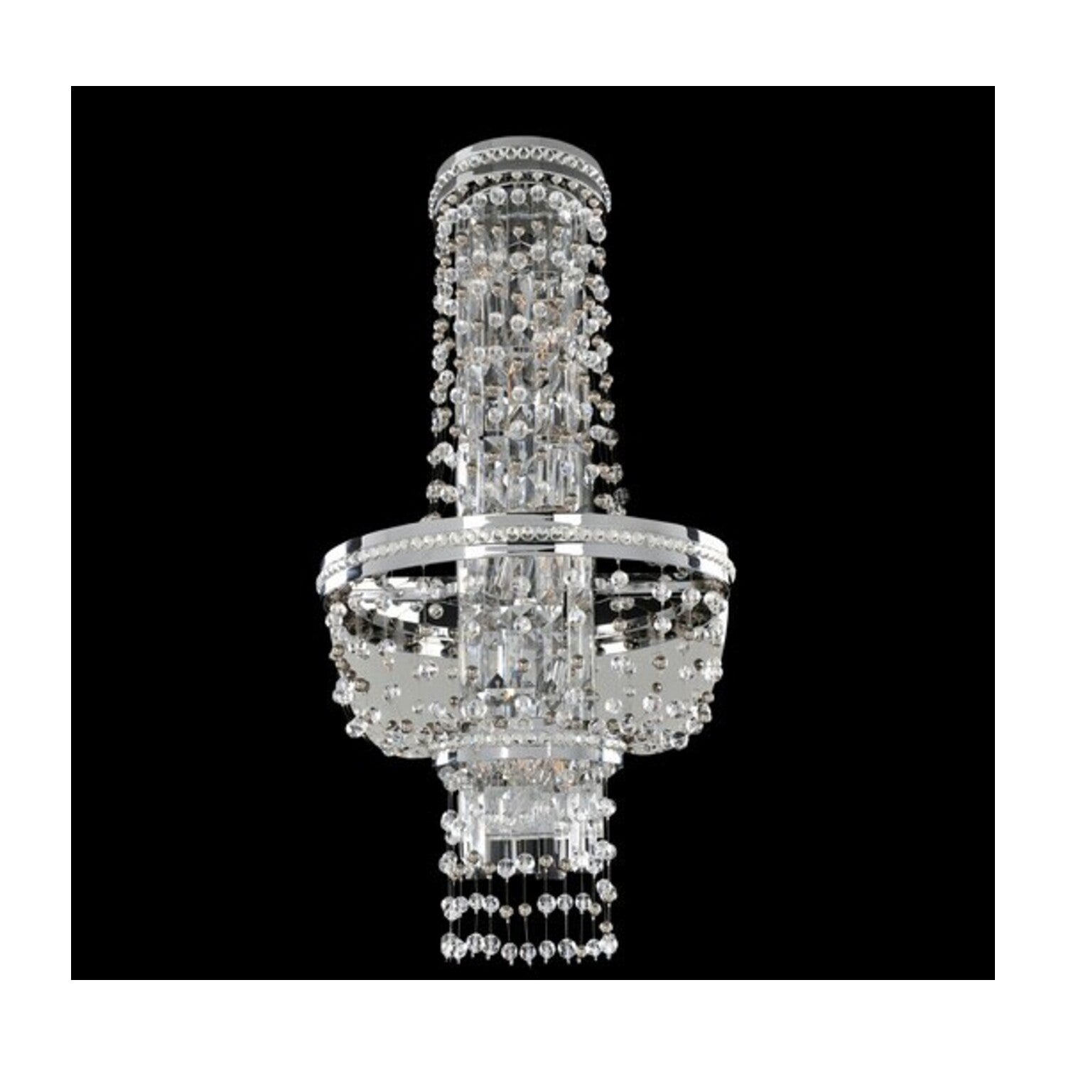 13'' Capri 5 Light Chrome Wall Sconce