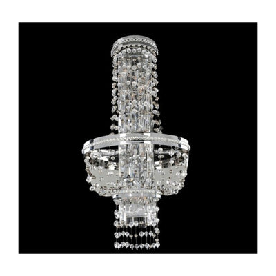 13'' Capri 5 Light Chrome Wall Sconce