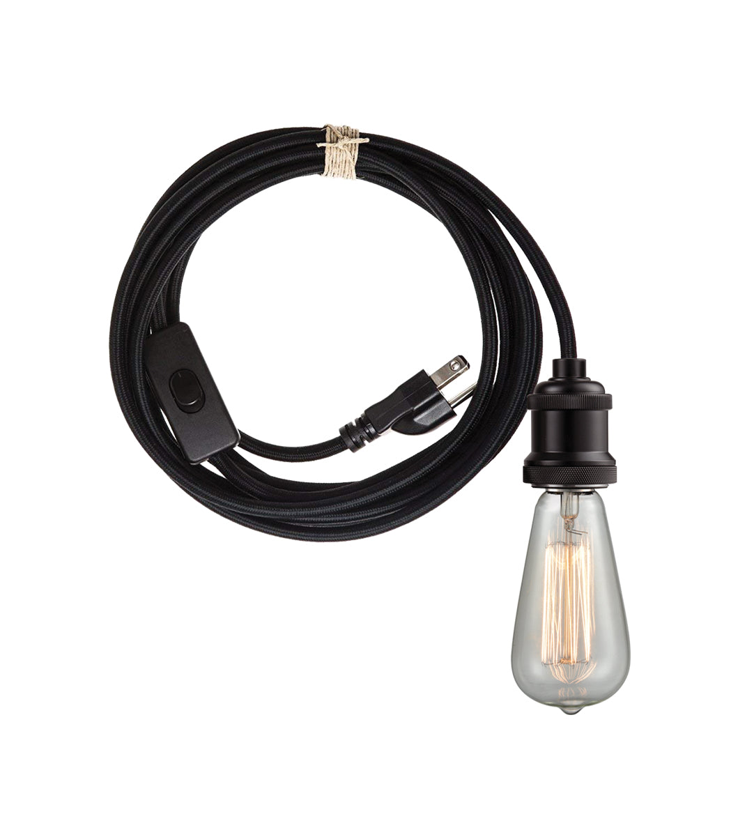 Custom Cord Textured Cord Matte Black Steel