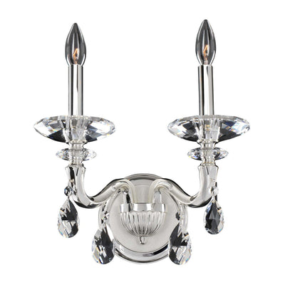 14'' Jolivet 2 Light 2 Tone Silver Wall Sconce