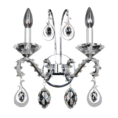 14.2'' Torreli 2 Light Chrome Wall Sconce