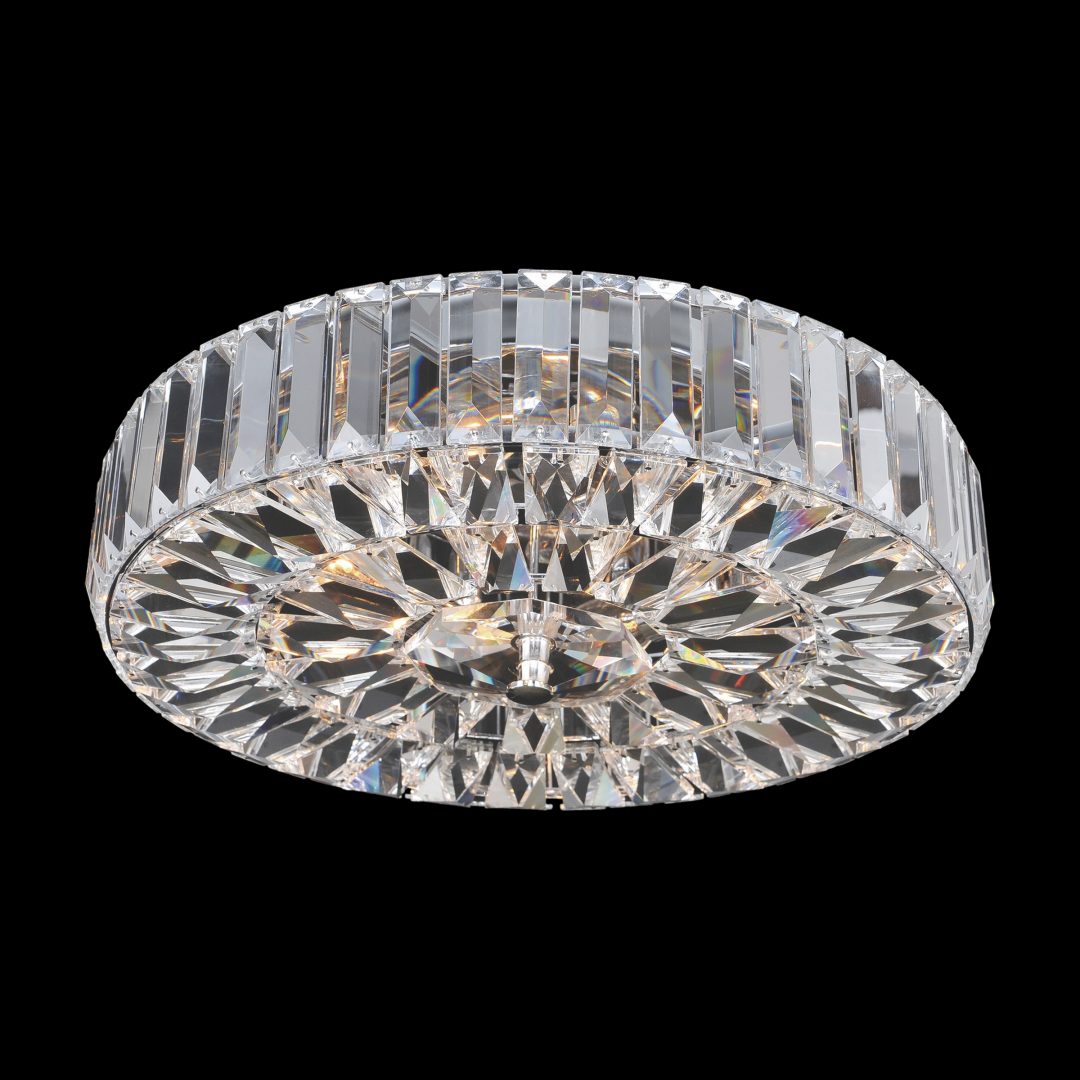 4.8'' Julien 4 Light Chrome Flush Mount