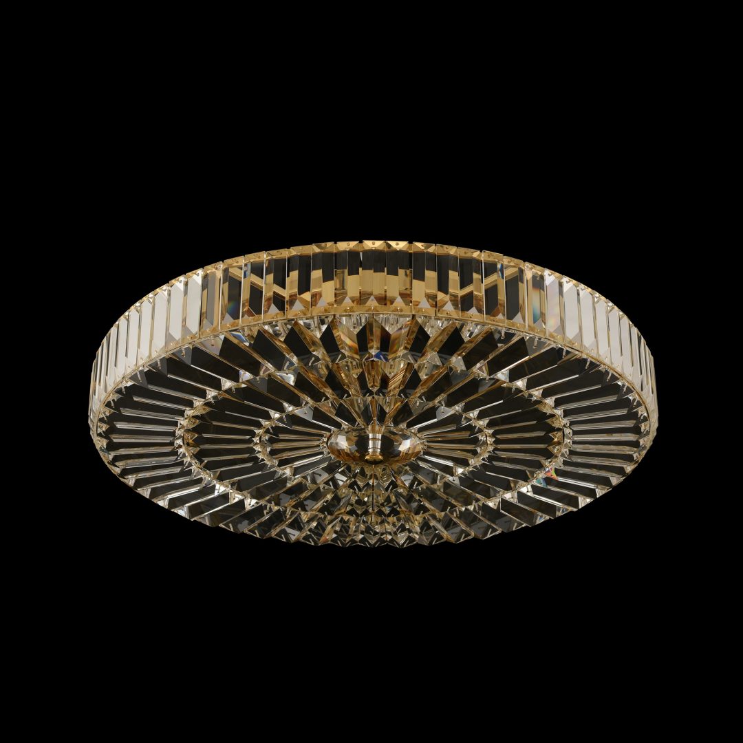 5'' Julien 6 Light Chrome Flush Mount