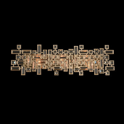 30'' Vermeer 6 Light Brushed Champagne Gold Vanity Light