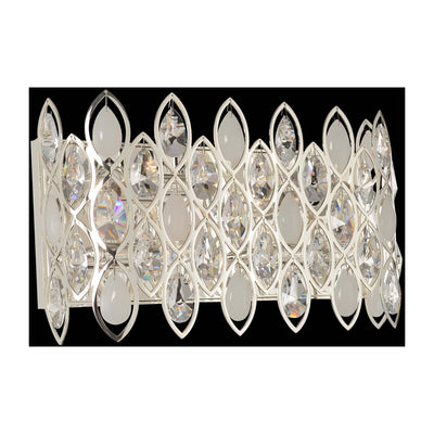 17'' Prive 4 Light Silver Vanity Light