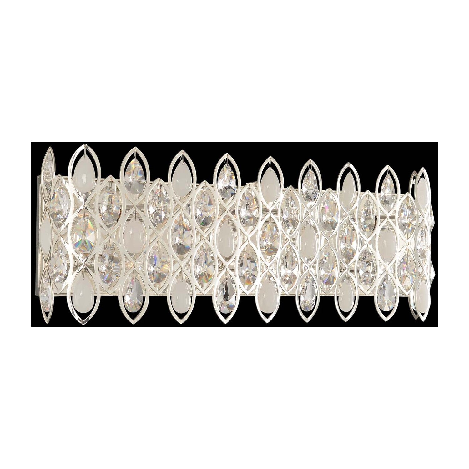 25'' Prive 6 Light Silver Vanity Light