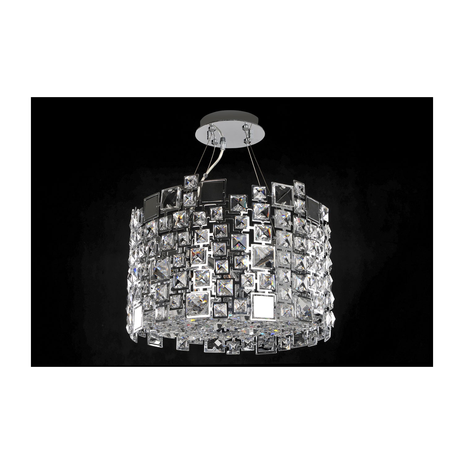 16'' Dolo 4 Light Chrome Chandelier