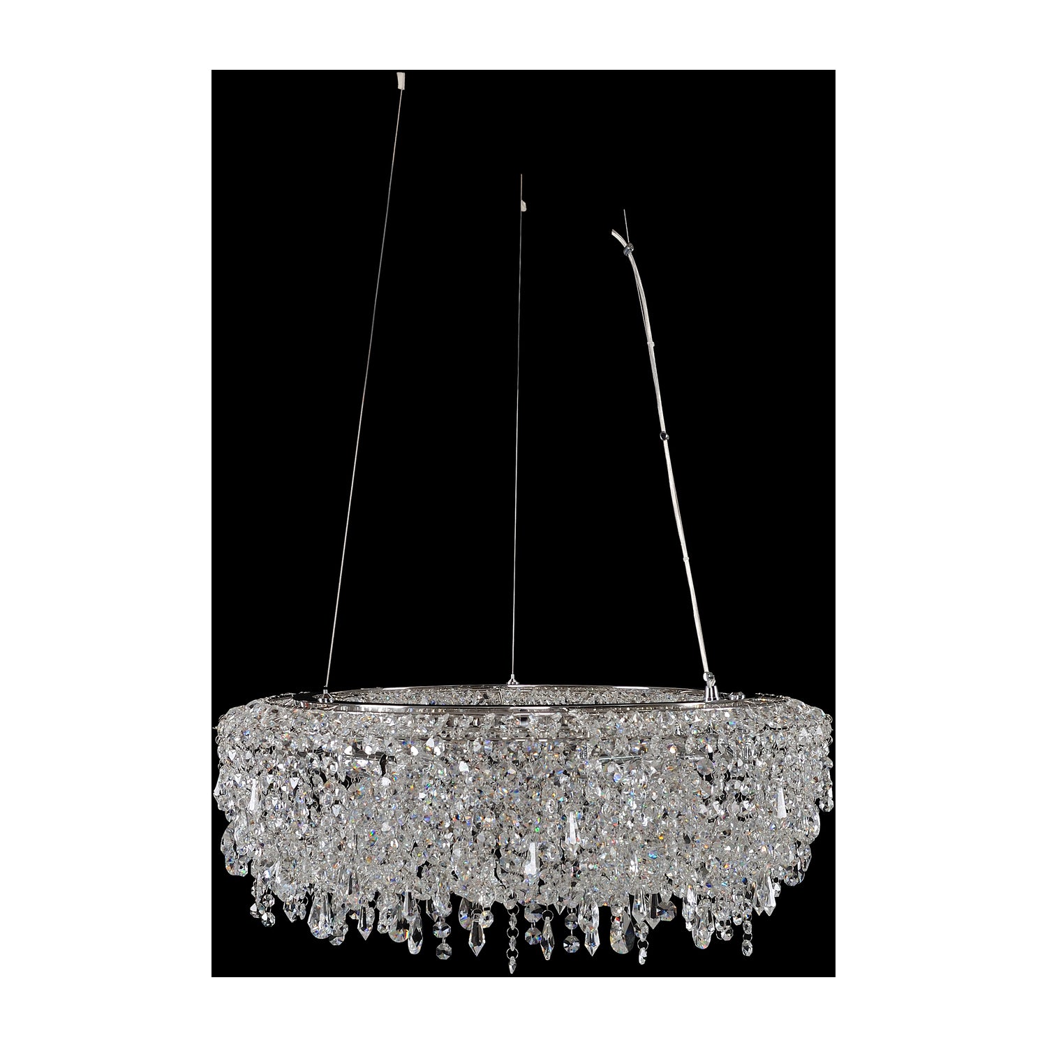 7'' Voltare 9 Light Chrome Chandelier