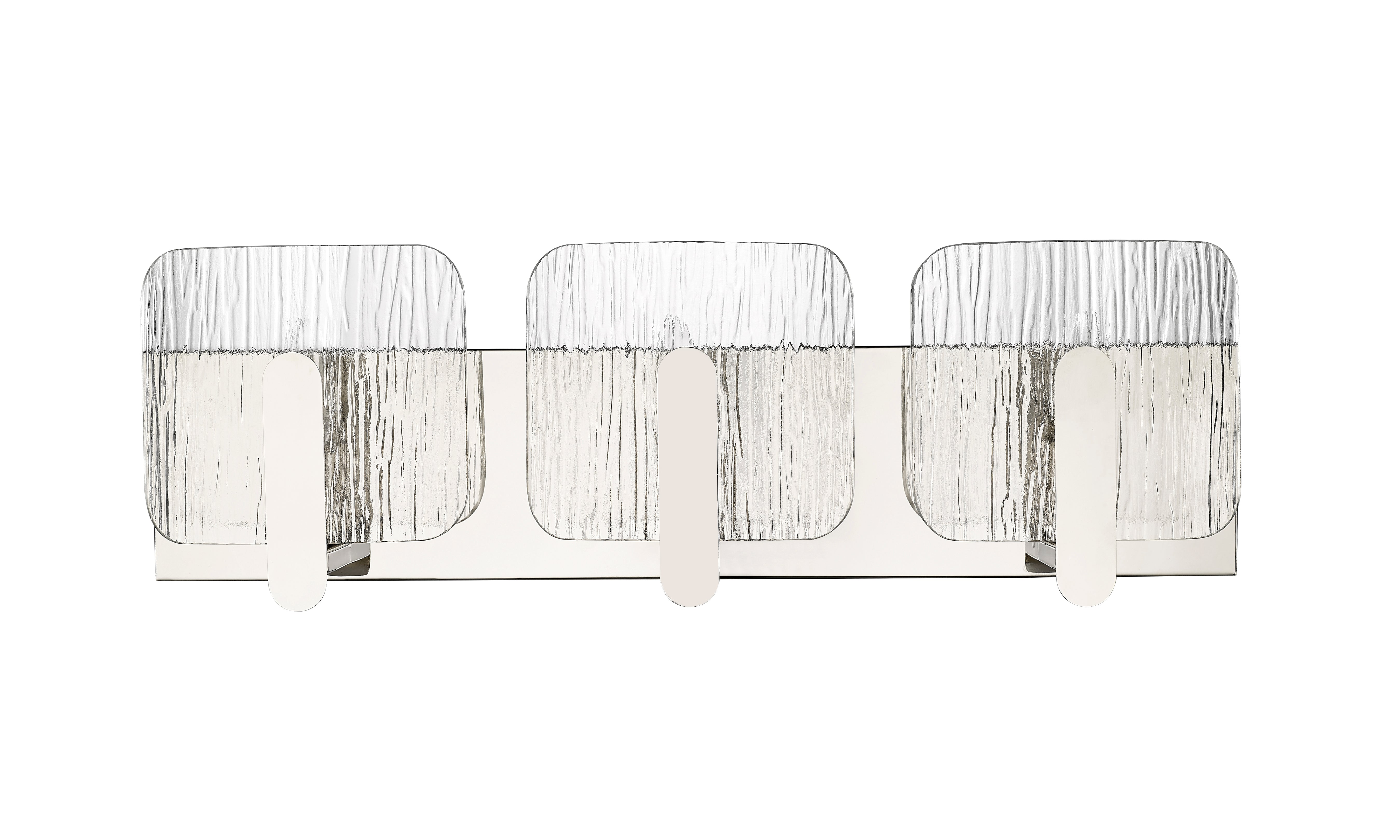 24'' Rimini Polished Nickel 3 Light Bath Vanity