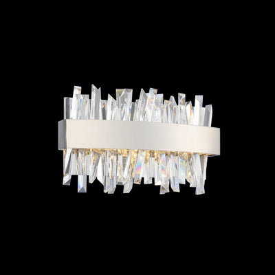 11'' Glacier 1 Light Chrome Vanity Light