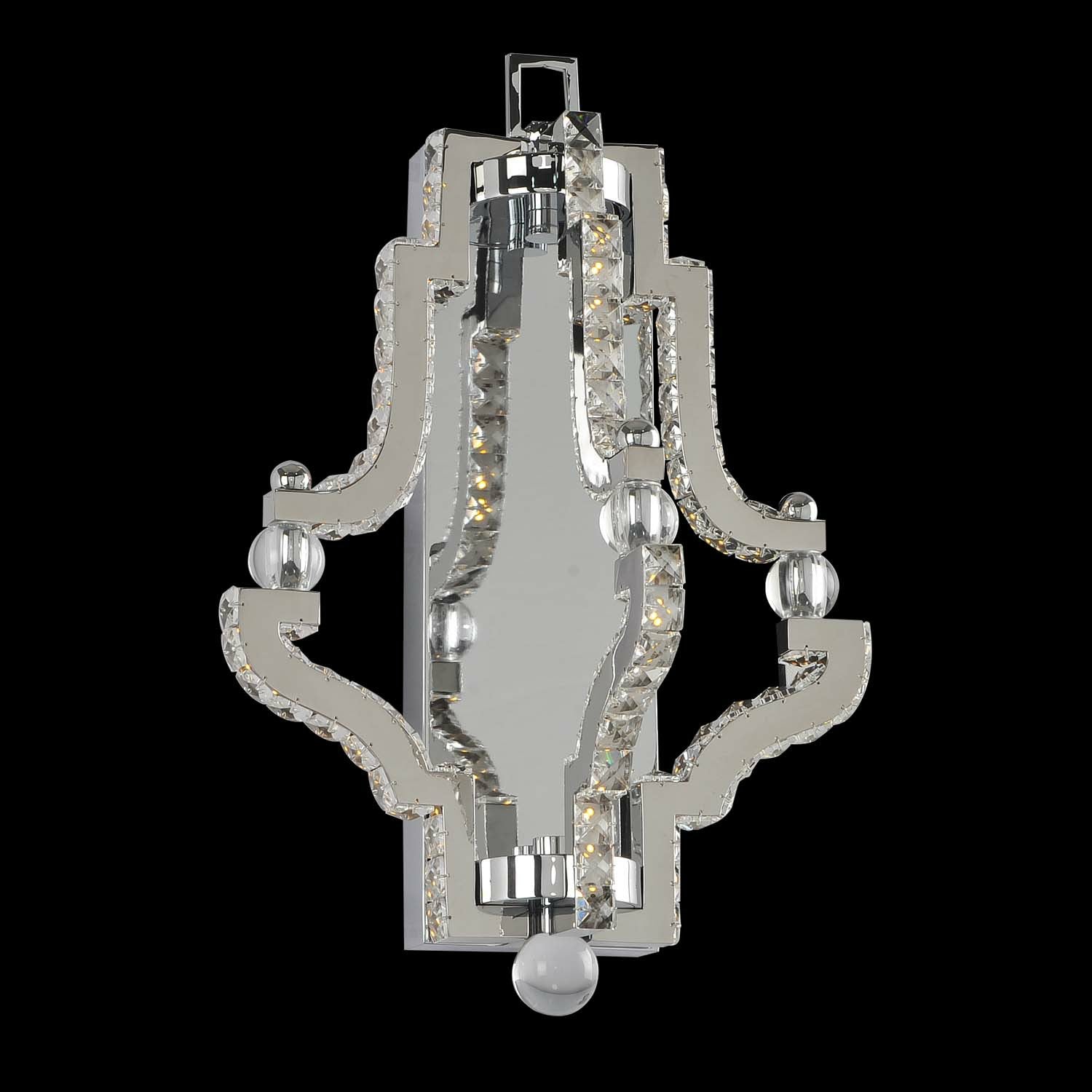 12.5'' Cambria 1 Light Chrome Wall Sconce