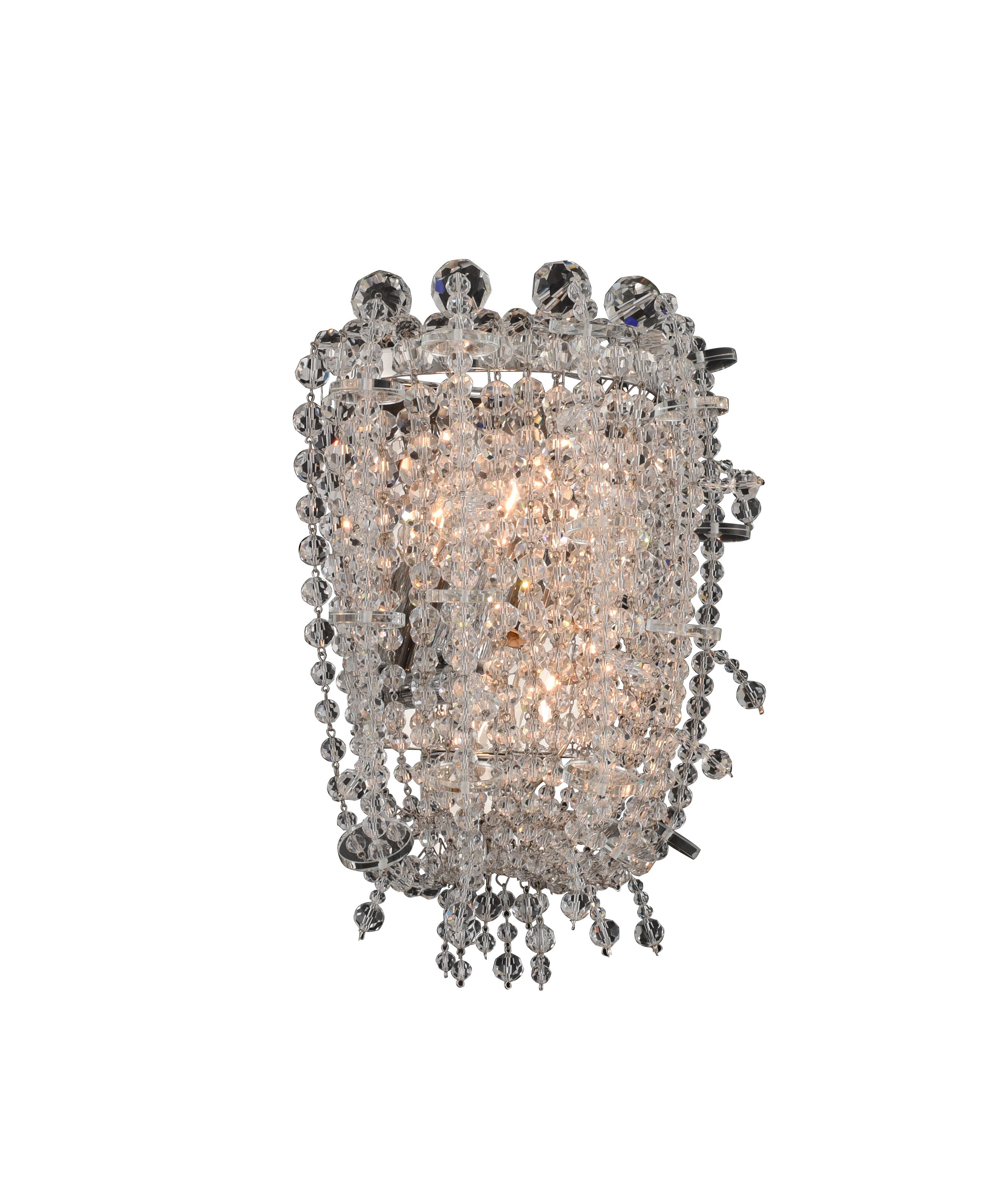 8'' Cielo 2 Light Chrome Wall Sconce