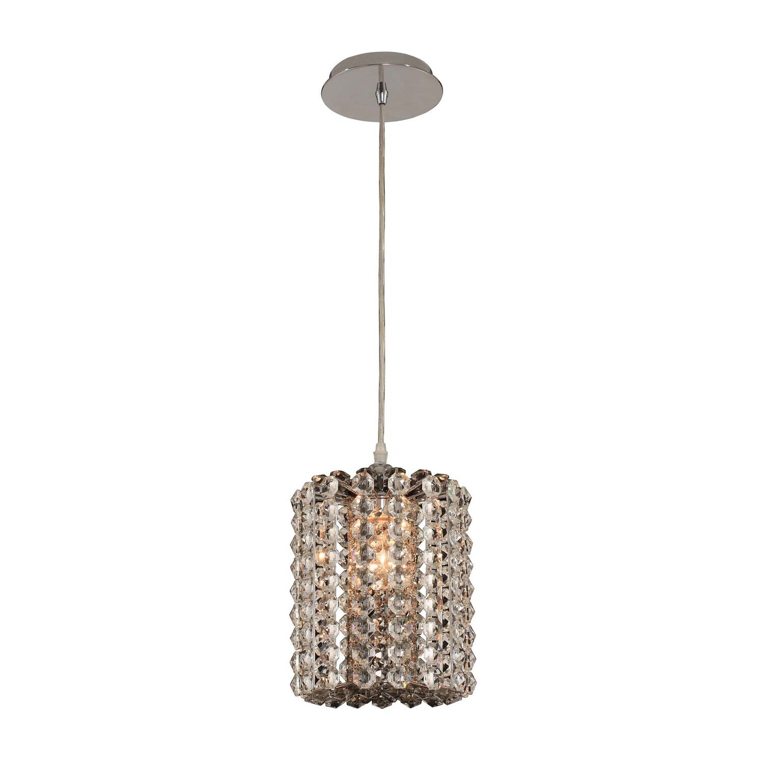 11'' Anello 1 Light Chrome Pendant