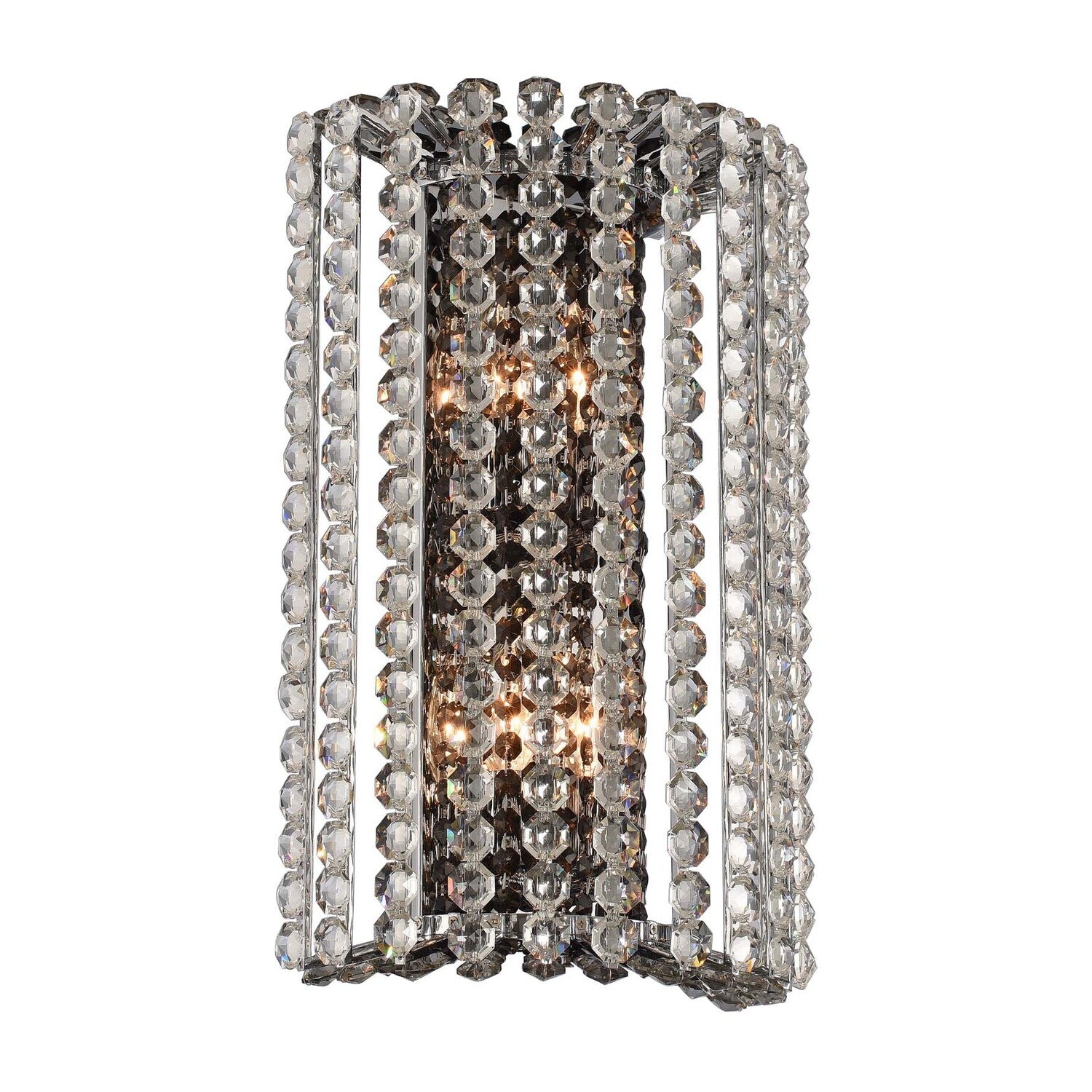 12'' Anello 4 Light Chrome Wall Sconce