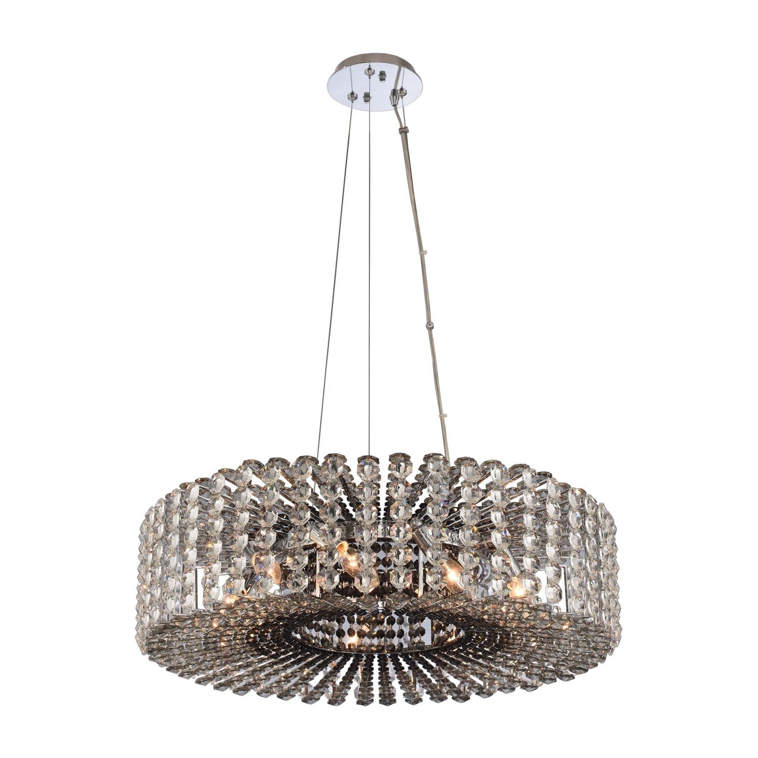 8'' Anello 9 Light Chrome Pendant