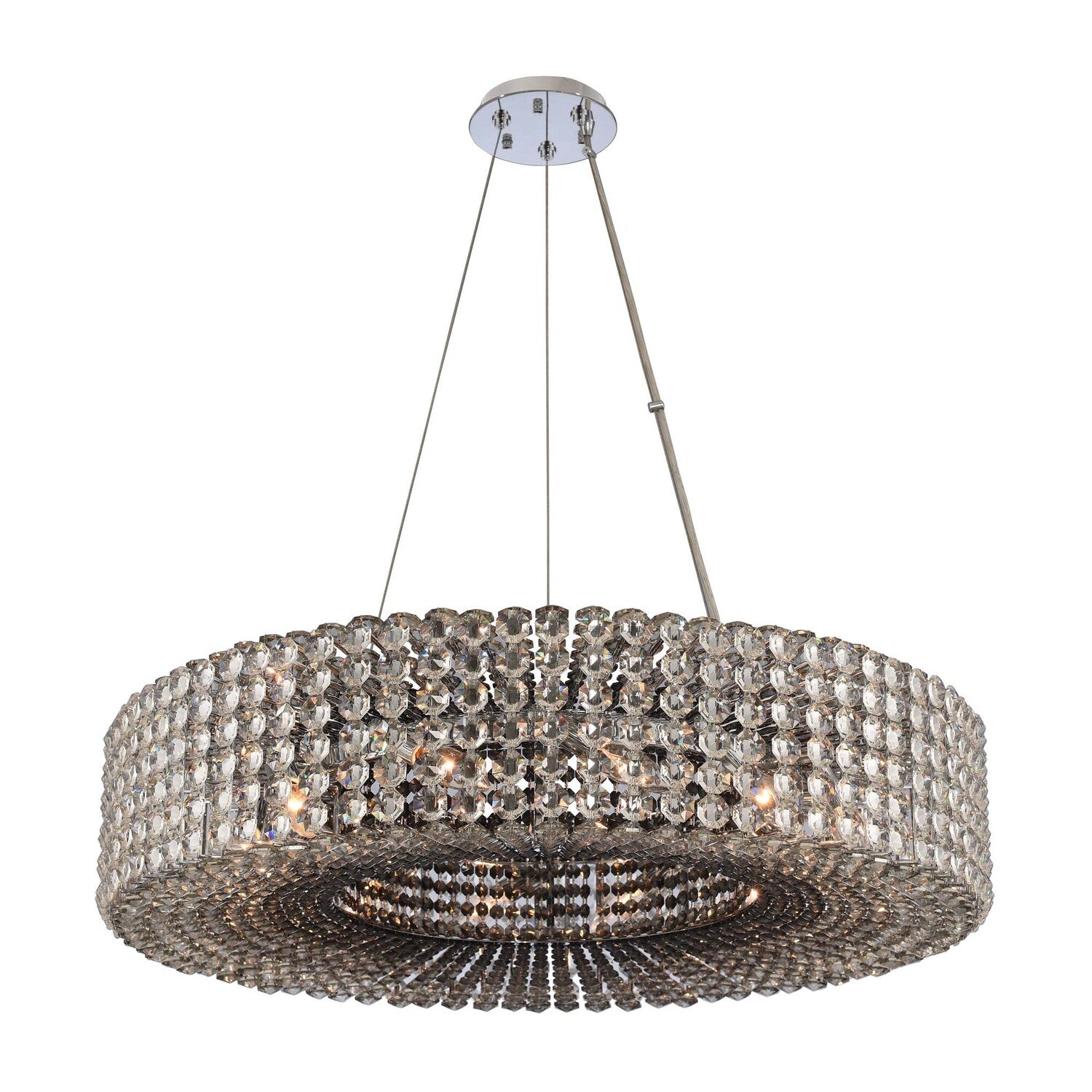 8'' Anello 12 Light Chrome Chandelier