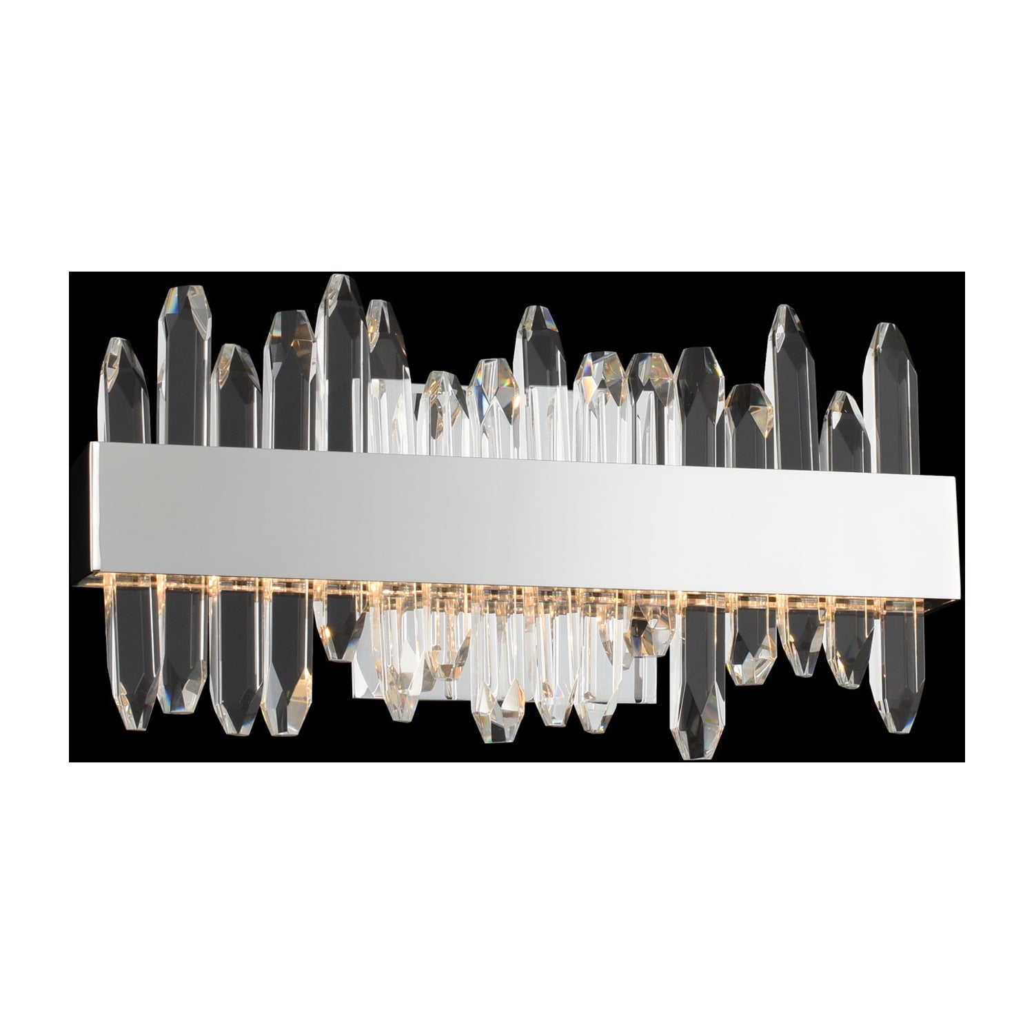 8'' Quasar 1 Light Chrome Wall Sconce