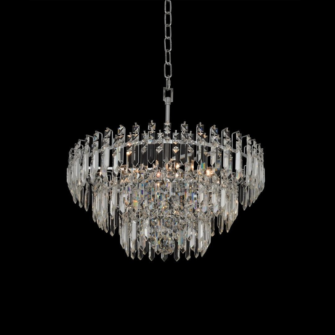 19'' Pandoro 6 Light Chrome Chandelier