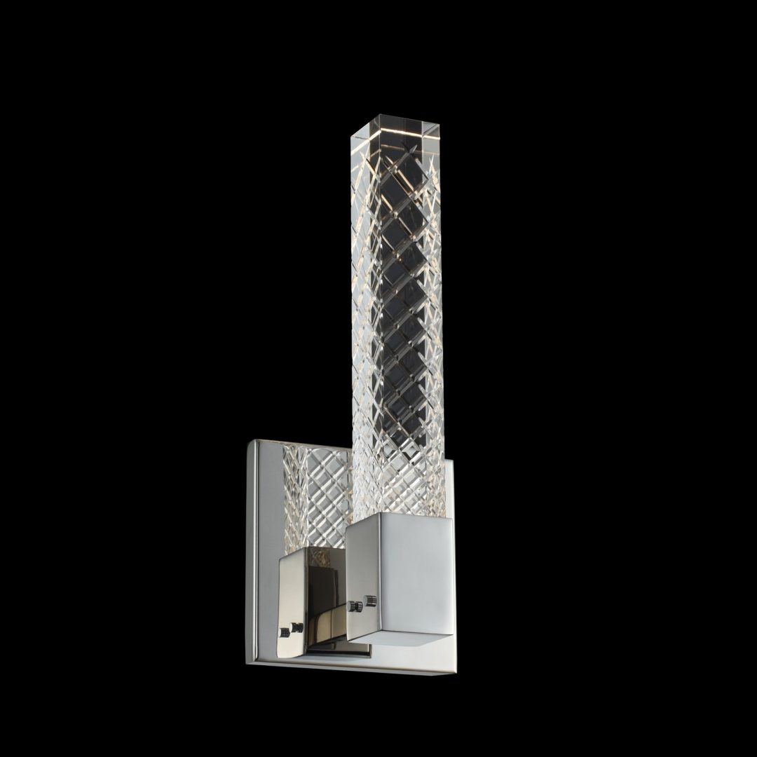 5'' Apollo 1 Light Chrome Wall Sconce