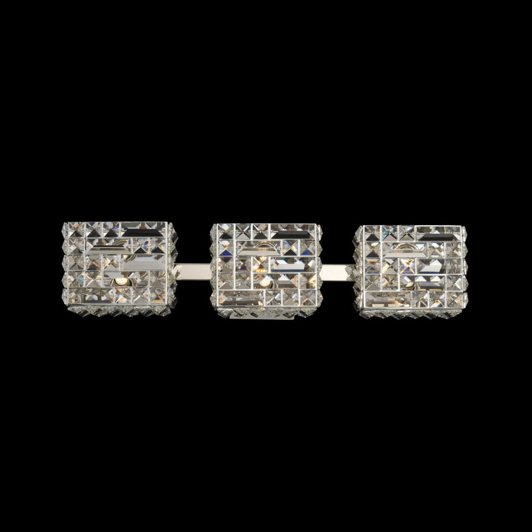 22'' Marazzi 3 Light Polished Nickel Vanity Light
