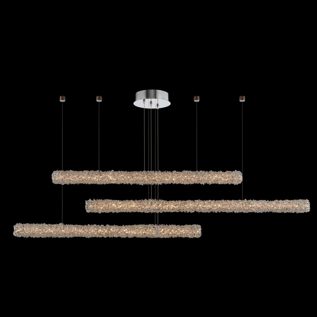 12.5'' Lina 3 Light Chrome Chandelier