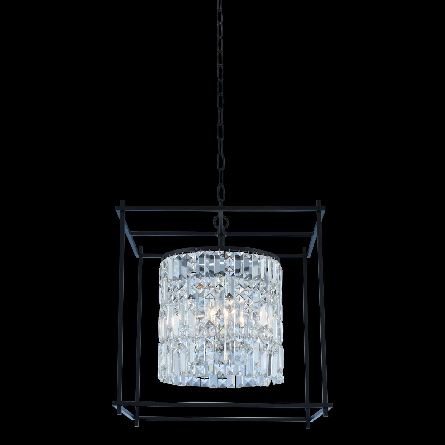 20.5'' Joni 6 Light Matte Black (fluorocarbon) Pendant