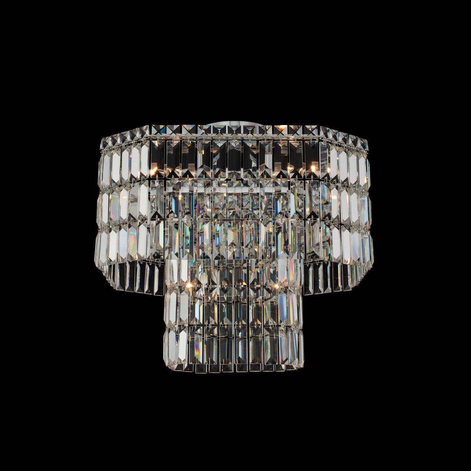 17'' Livelli 1 Light Chrome Semi-Flush Mount