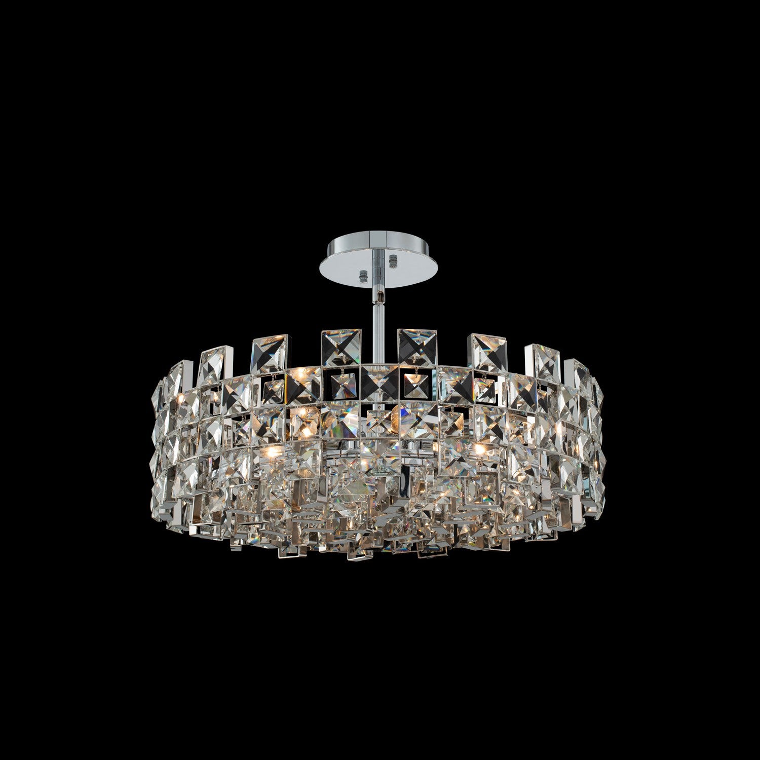 20.5'' Piazze 8 Light Chrome Chandelier