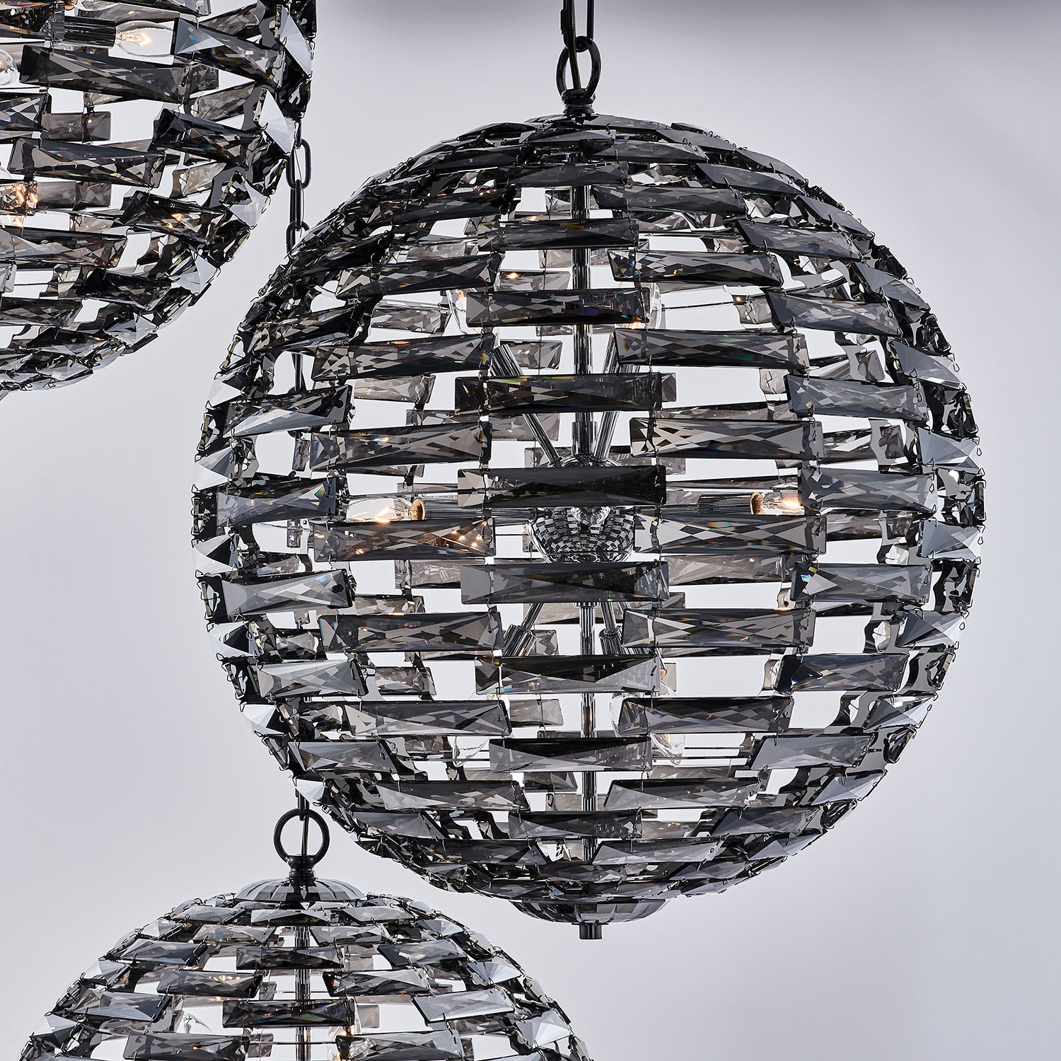 Alta 40 Light Black Nickel Multi-Pendant