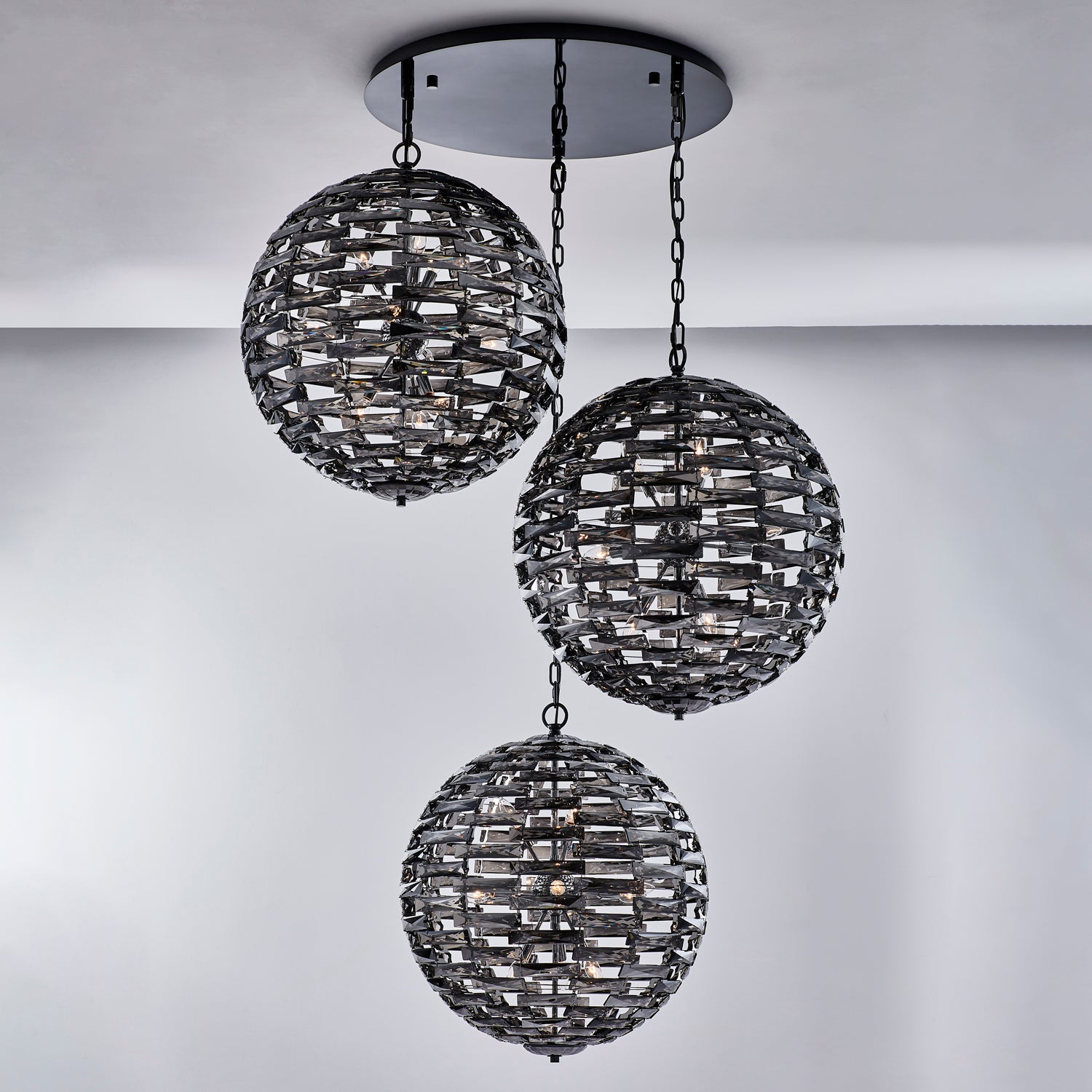 Alta 36 Light Black Nickel Multi-Pendant