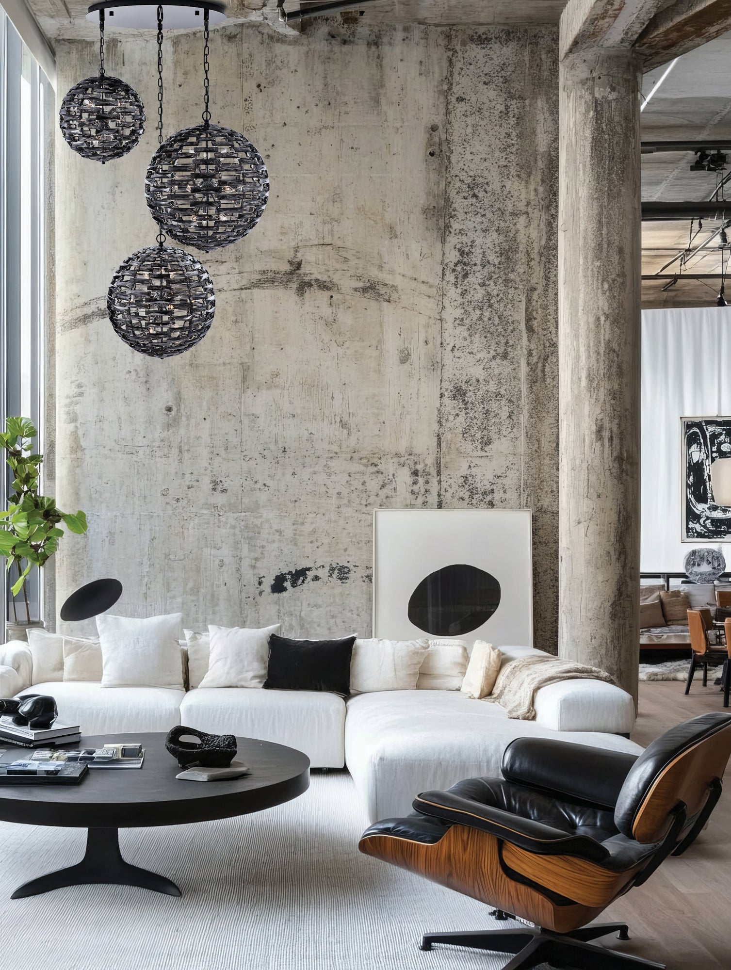 Alta 33 Light Black Nickel Multi-Pendant