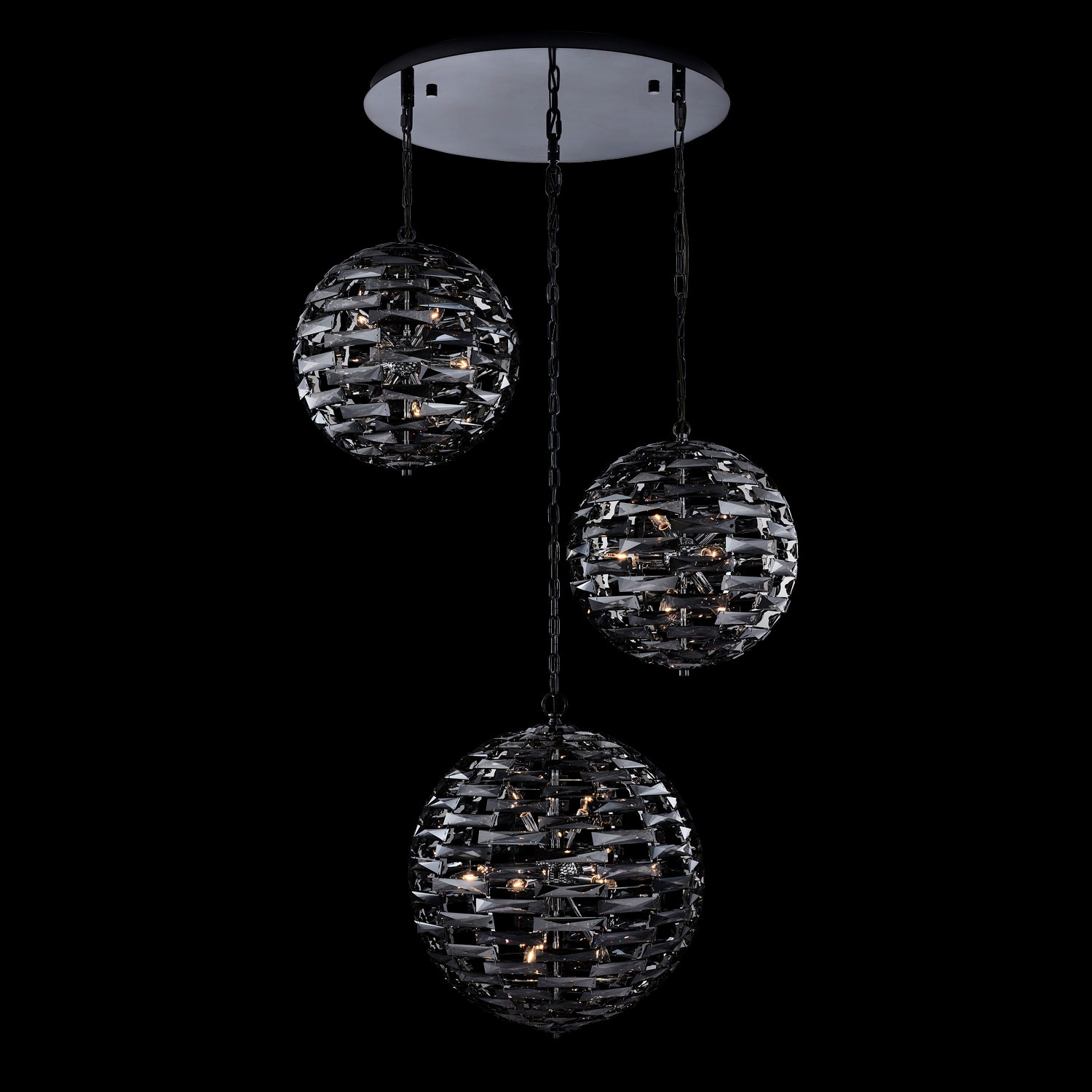 Alta 30 Light Black Nickel Multi-Pendant
