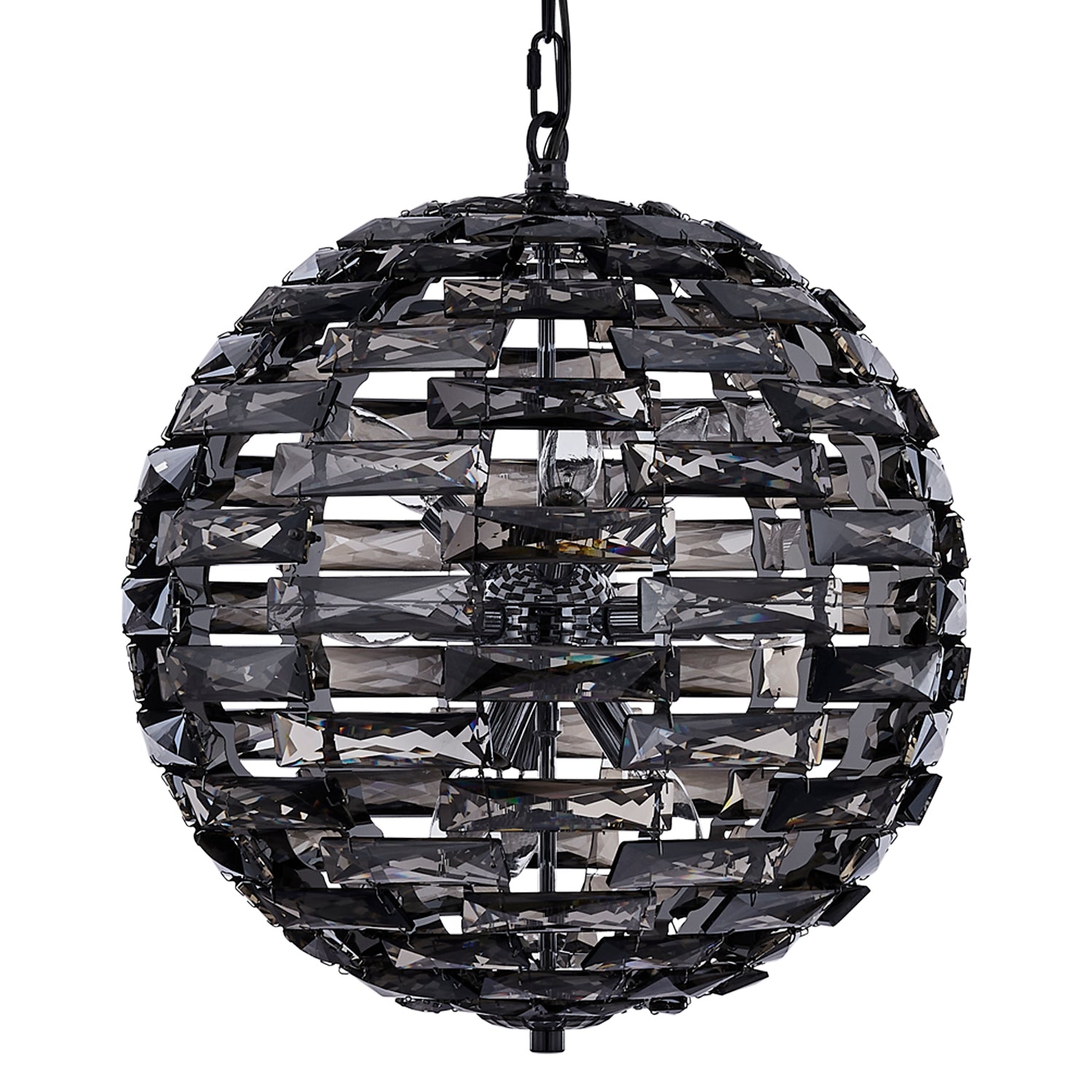 20'' Alta 9 Light Black Nickel Pendant