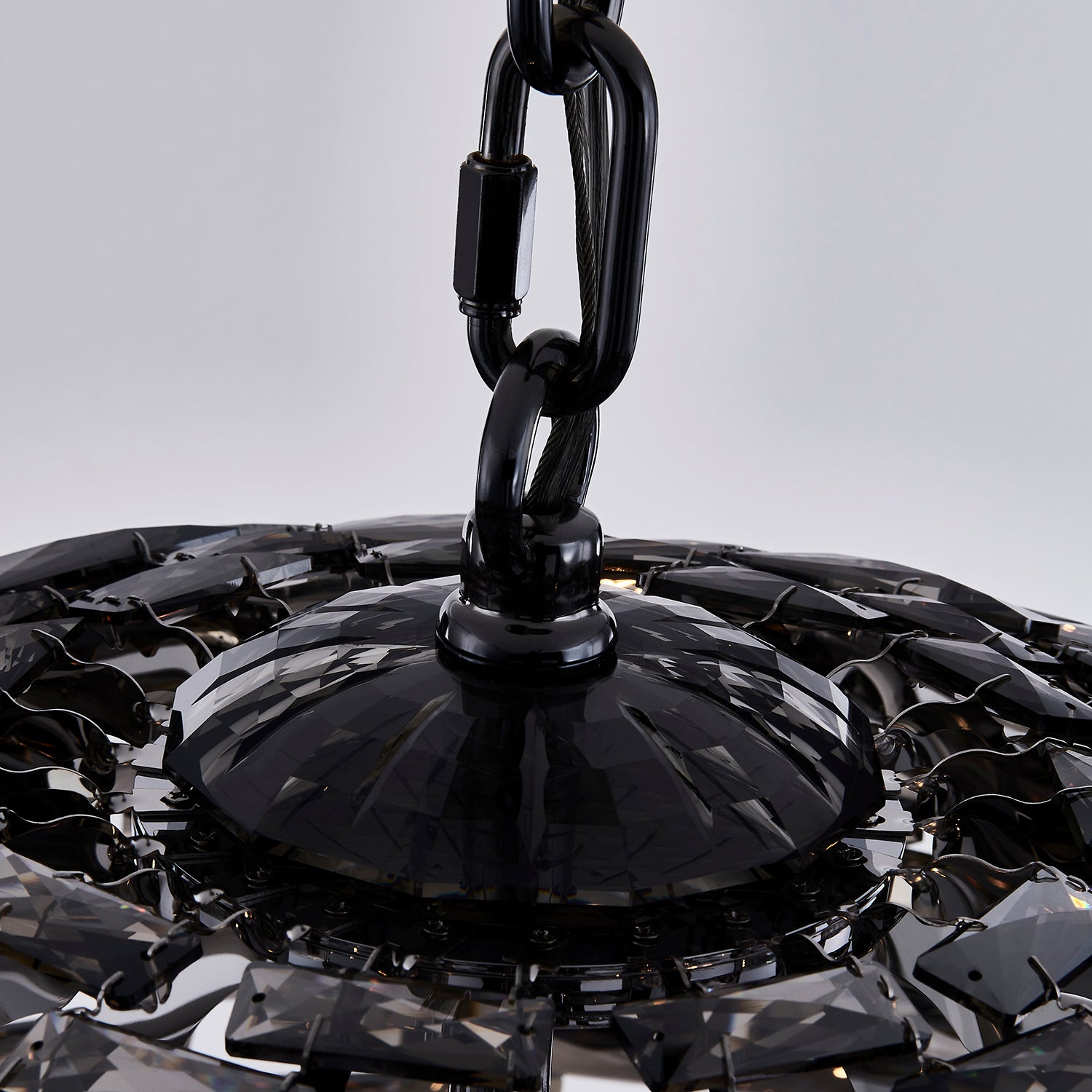 39'' Alta 16 Light Black Nickel Chandelier