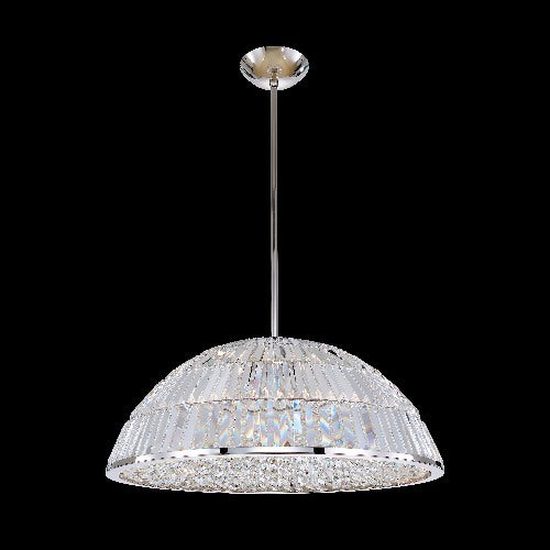 19'' Doma 1 Light Polished Nickel Chandelier