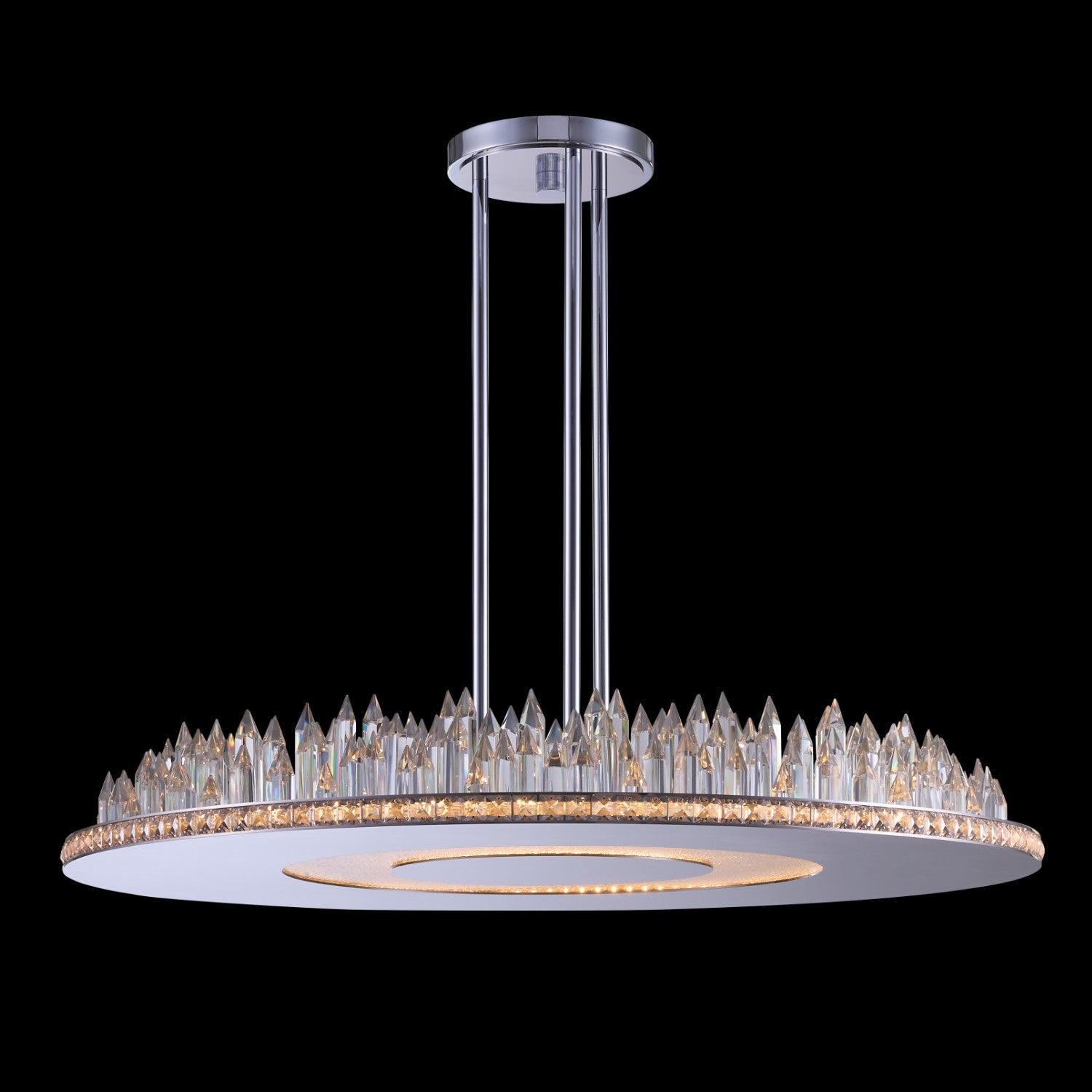 5'' Orizzonte 1 Light Chrome Chandelier