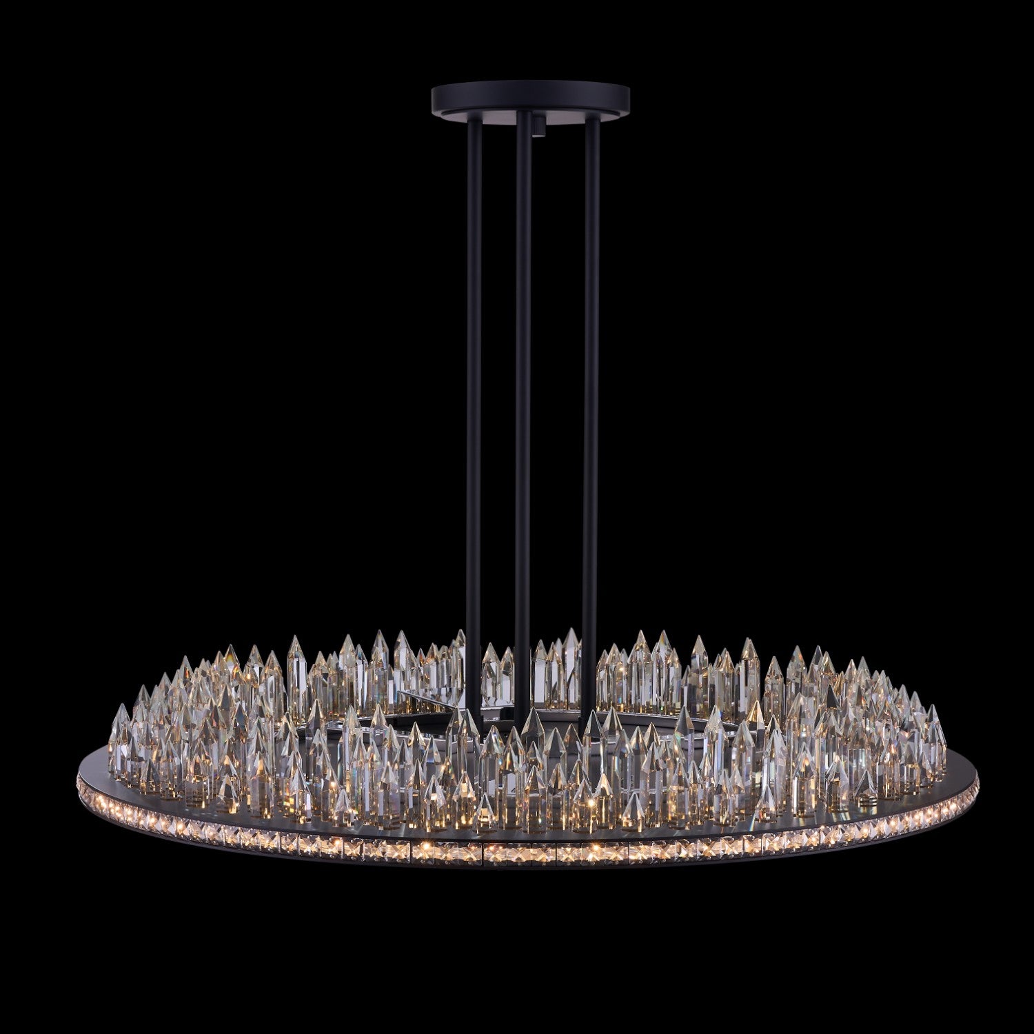 5'' Orizzonte 1 Light Matte Black (fluorocarbon) Pendant