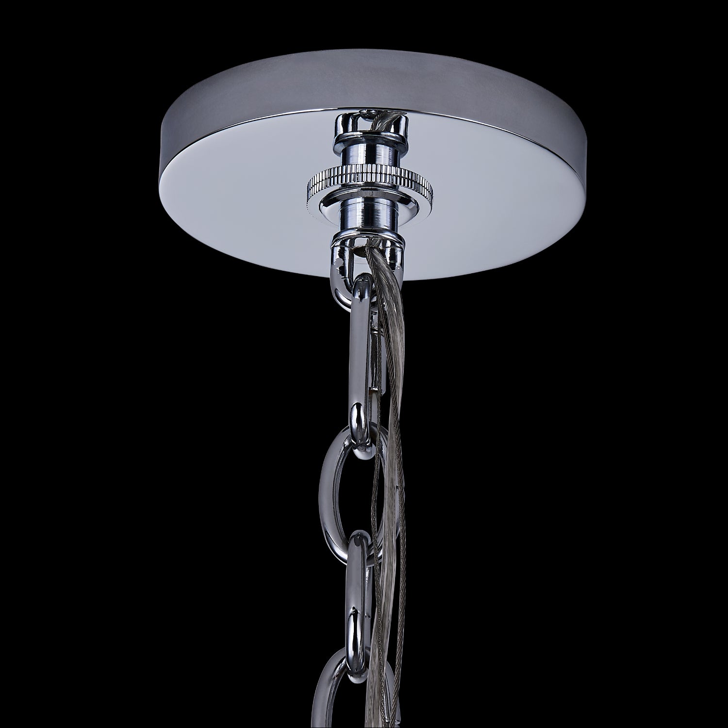 41'' Frangia 12 Light Chrome Chandelier
