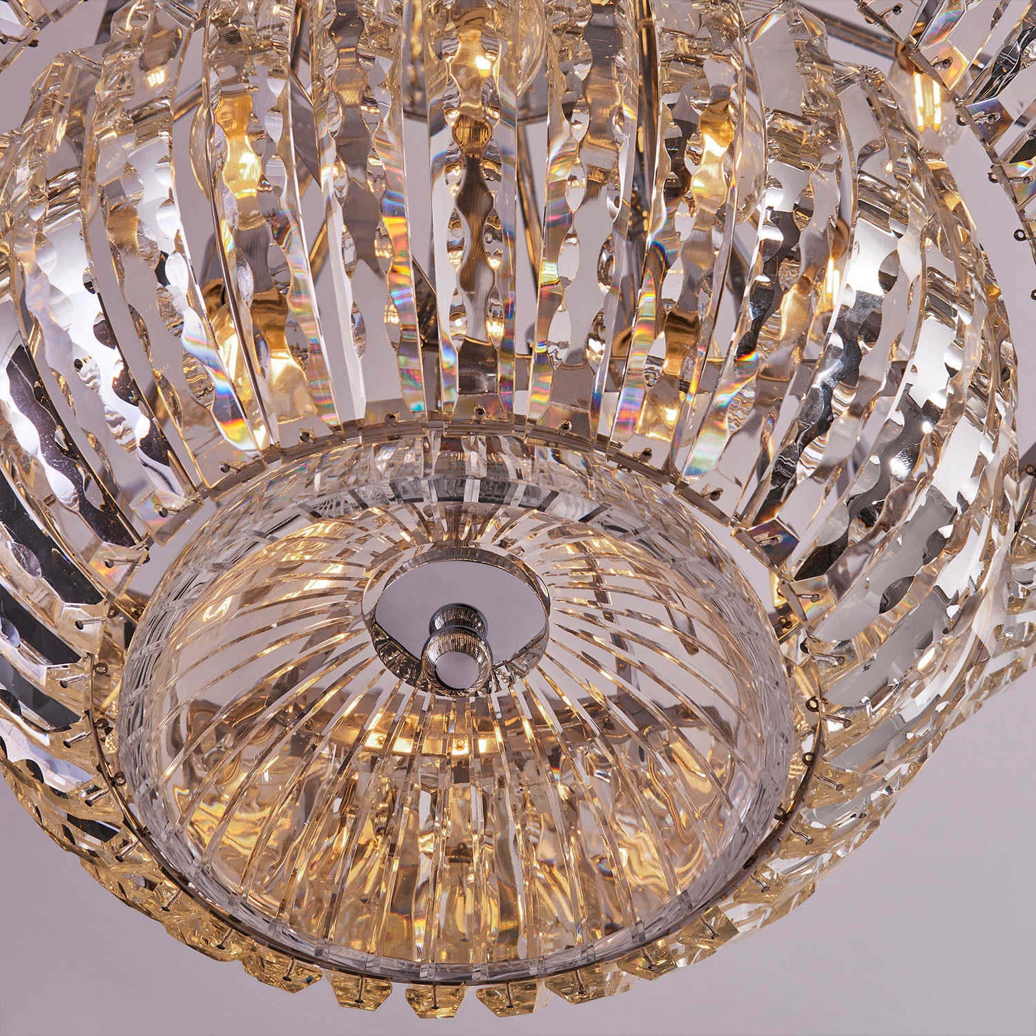 37'' Fontana 30 Light Chrome Chandelier
