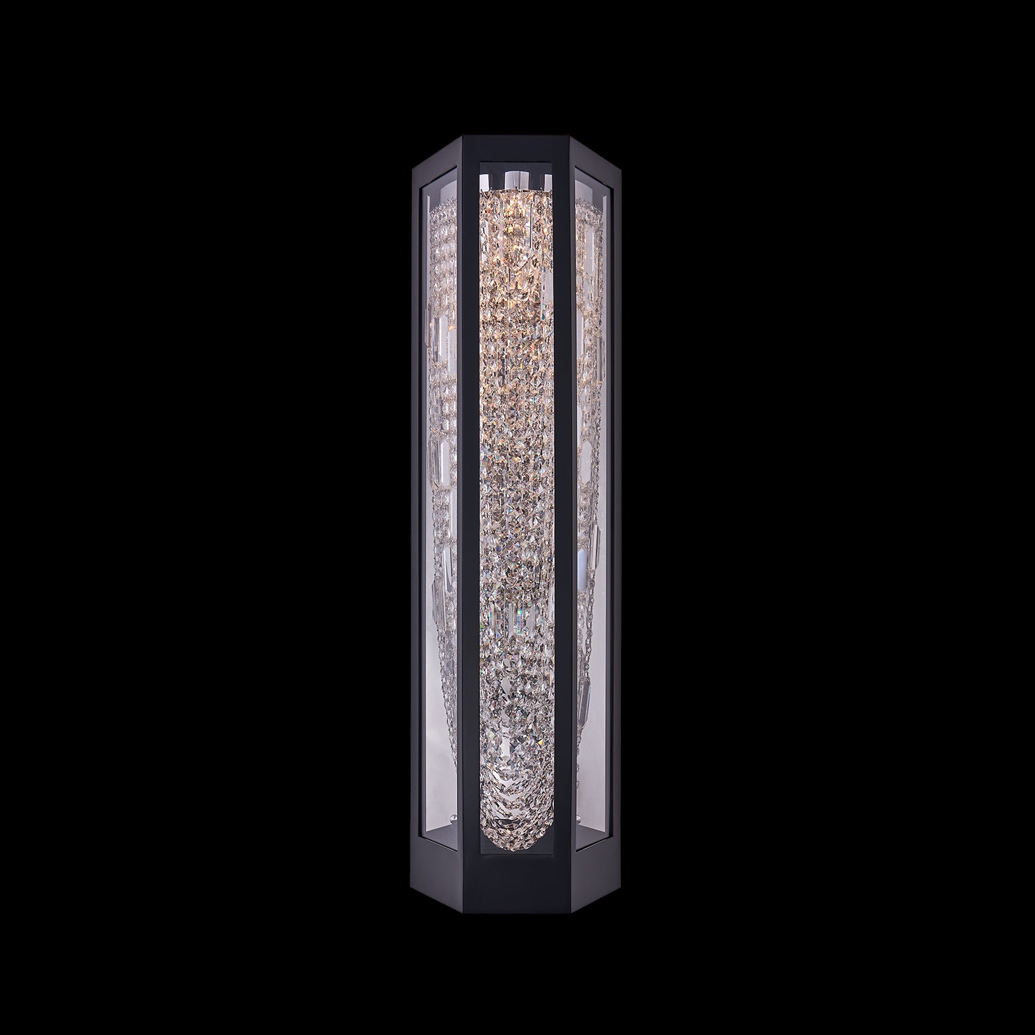 10'' Strati Esterno 1 Light Matte Black (fluorocarbon) Wall Sconce