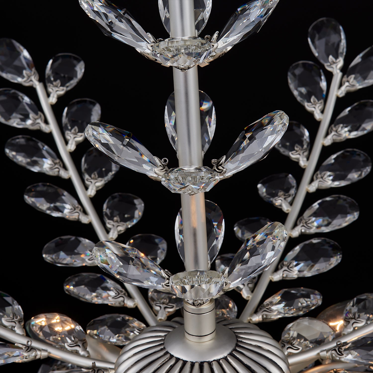 22.5'' Alloro 8 Light Pewter Chandelier