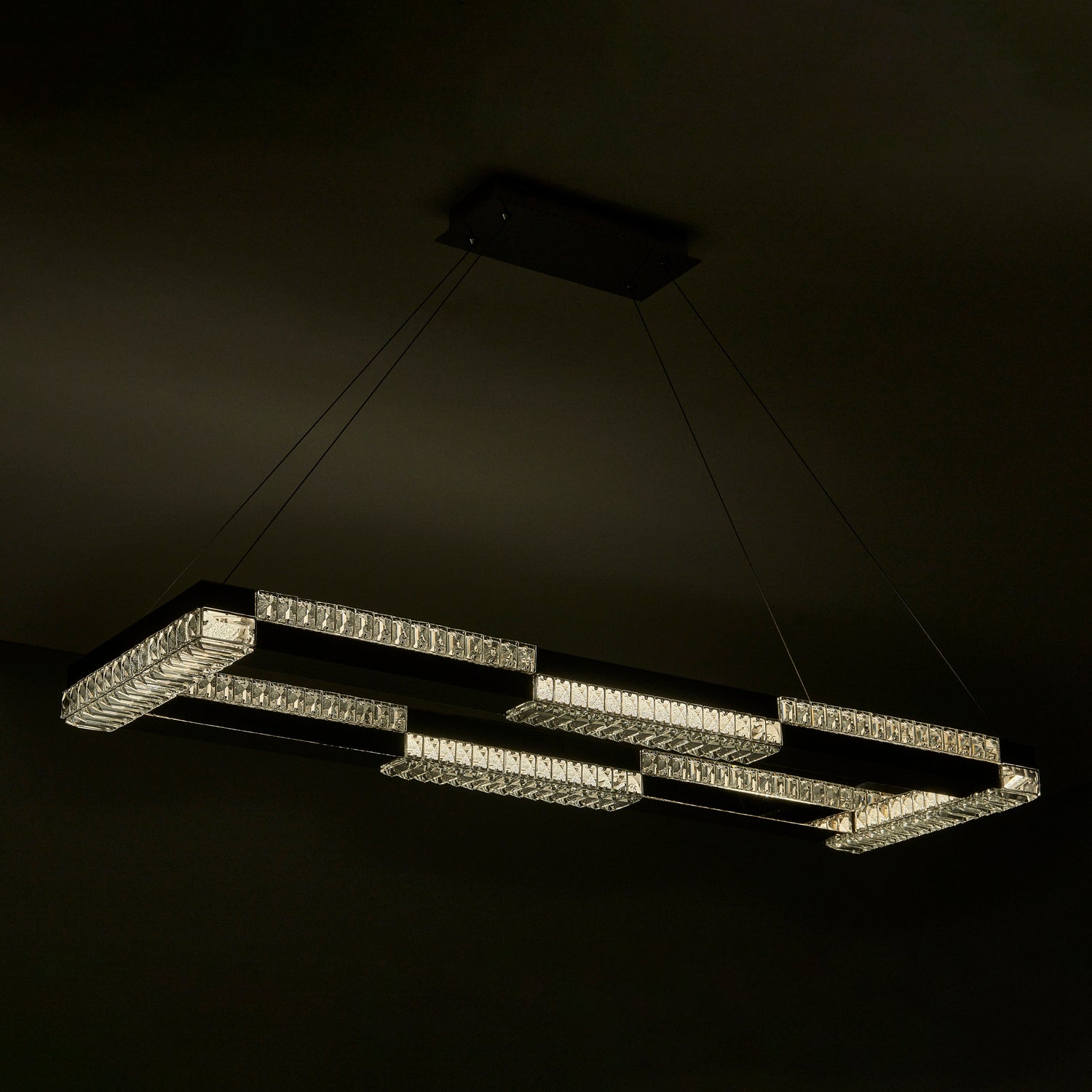 3'' Dama 1 Light Chrome Linear Pendant