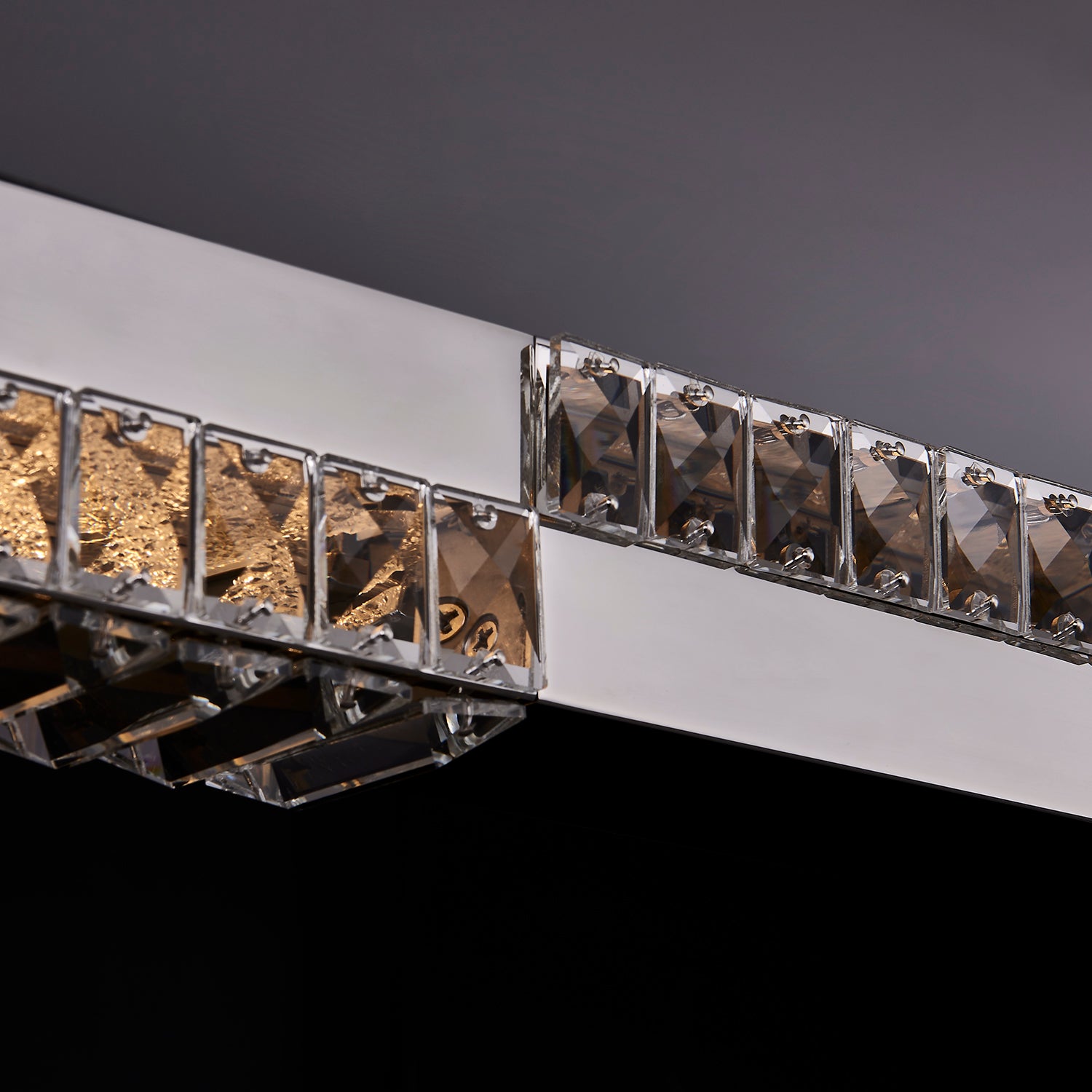 3'' Dama 1 Light Chrome Linear Pendant
