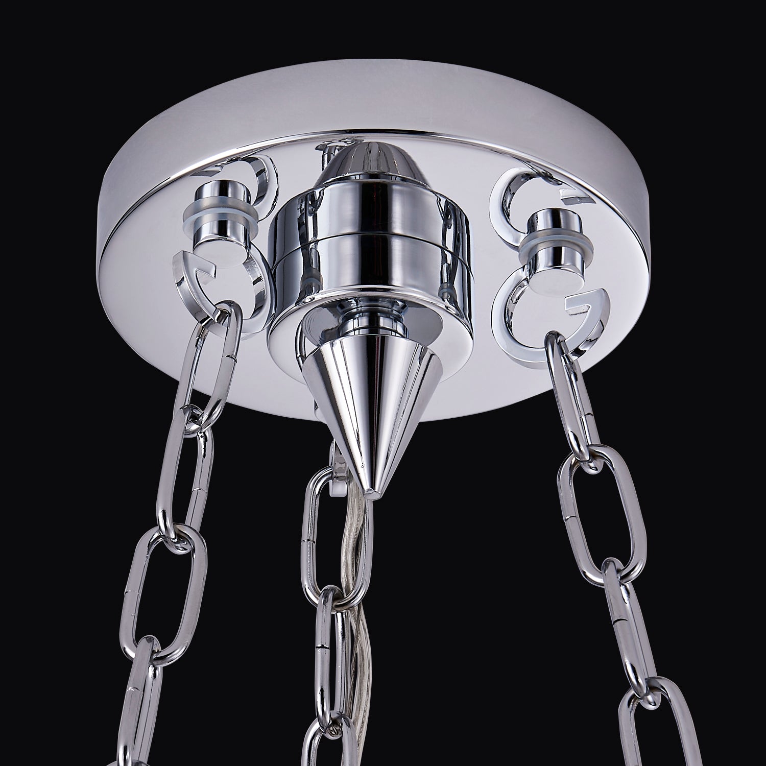 7'' Circolare 5 Light Chrome Pendant