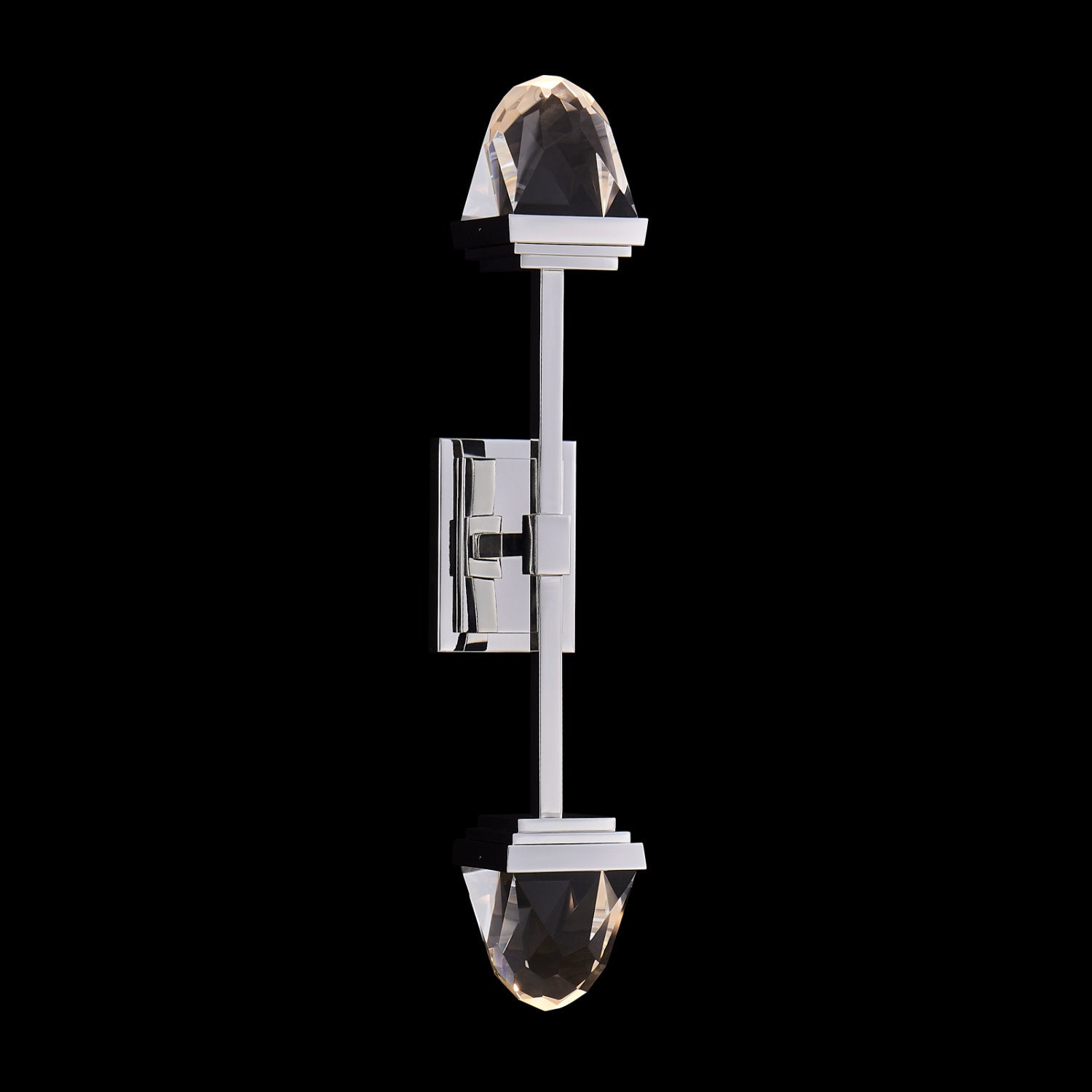 5'' Taglio 2 Light Silver Wall Sconce