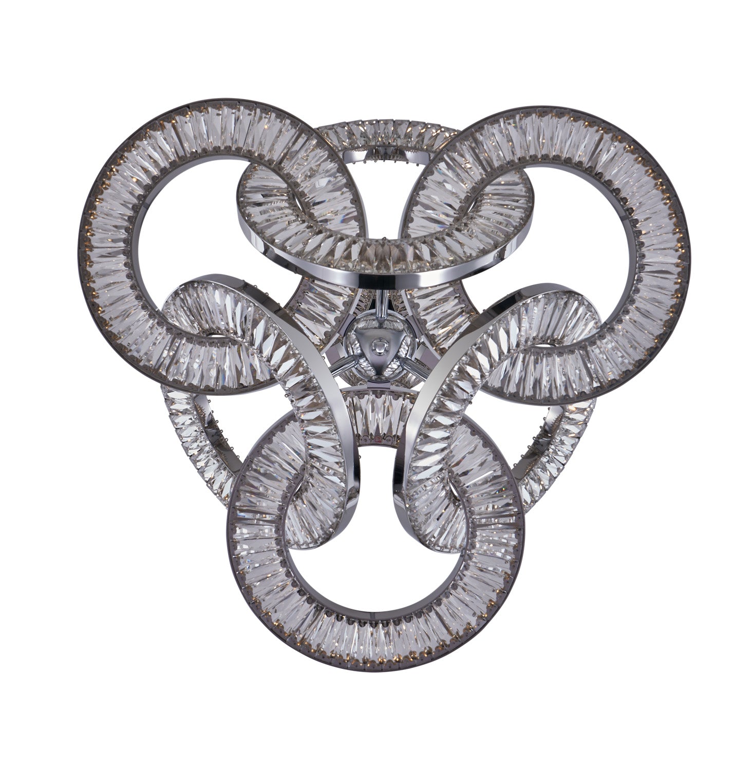 15'' Rotondo 1 Light Chrome Chandelier