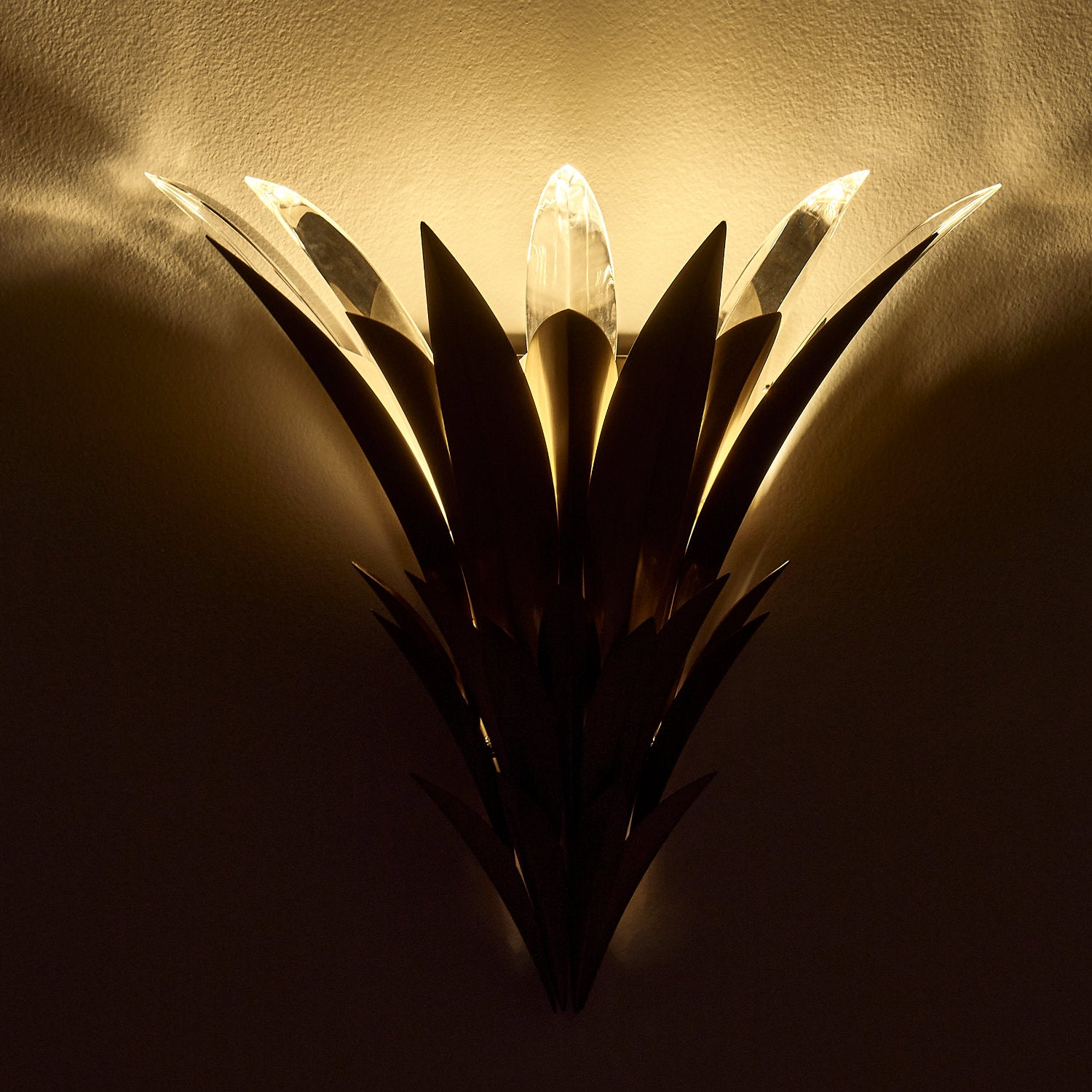 16'' Roche 3 Light Winter Brass Wall Sconce